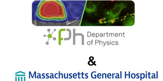 Logos der Physik Fakultät der TU Dortmund und des Massachusetts General Hospital